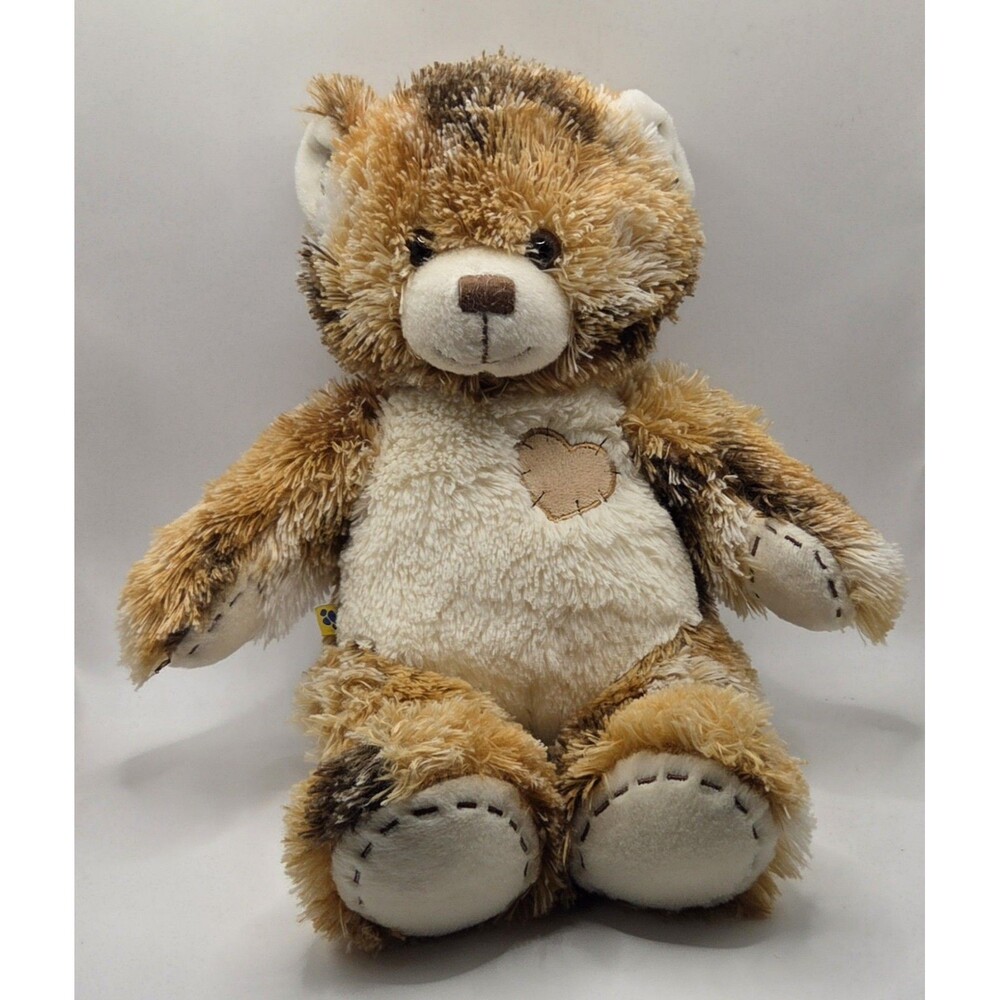 Build-A-Bear Workshop Champ Calico IV Mocha Brown Teddy Bear Retired